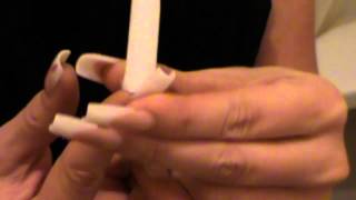 Ongles longs pour les nulles leçon 3 Comment mettre un tampon [upl. by Yonit]