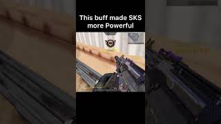 Buffed SKS is More Powerful codm shorts codmobile [upl. by Onaicul]