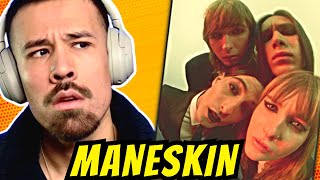 MANESKIN  ZITTI E BUONI REACTION [upl. by Noraf]