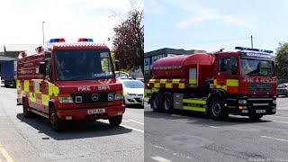 RARETWOTONES Gerrards Cross Water Tanker  Slade Parks Incident Command Unit Responding [upl. by Gereron614]