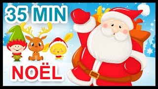 Chansons de Noël  Comptines  Dessins animés pour enfants  35 min [upl. by Ffirahs]