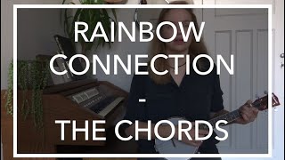 Banjolele tutorial  chords rainbow connection [upl. by Aissilem864]