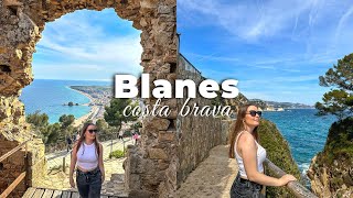 Day Trip to Blanes  Costa Brava Vlog [upl. by Enilrac761]