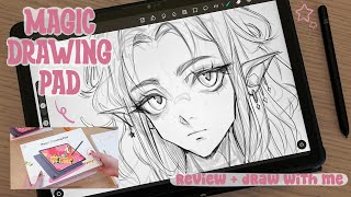 ✩ XPPEN magic drawing pad ✦ unboxing  review  draw with me [upl. by Uriah]