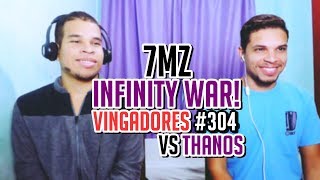 REACT  Vingadores VS Thanos  Duelo de Titãs ESPECIAL VINGADORES GUERRA INFINITA [upl. by Artim]