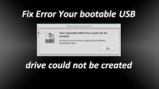 Fix Error Your bootable USB drive could not be created [upl. by Schilit]