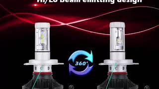 X3 LED headlight Demo [upl. by Fitzsimmons]