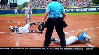 Lisa Fernandez Ejected UCLA Vs Texas AampM [upl. by Lytton]