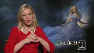 Cate Blanchett CINDERELLA Interview [upl. by Dola]