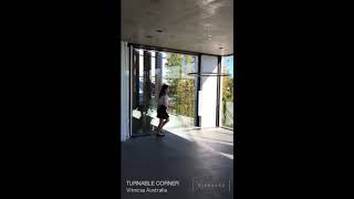 Vitrocsa Turnable Corner Sliding Door  Vaucluse Matthew Woodward Architecture [upl. by O'Carroll567]