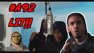 LIT A92 🇮🇪 Offica x Ksav x Dbo x BT  Plugged In  Pressplay REACTION [upl. by Pas]