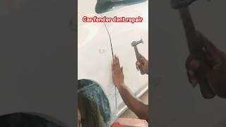 car fender dent repair car door dent repair cost shortsfeed viralvideo tending car [upl. by Aibat952]