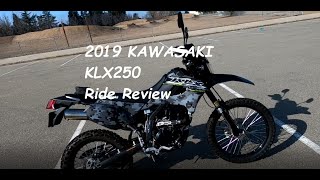 RIDE REVIEW KAWASAKI KLX250 [upl. by Capriola273]