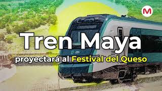 Tabasco  Tren Maya proyectará a las Fiestas del Queso [upl. by Ldnek]