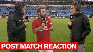 Manchester United  Kristiansund BK  Mata amp Solskjaer  Post Match Reaction [upl. by Burn]