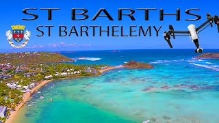 St Barths  Saint Barthelemy  St Barts  Best UAV Drone Caribbean  WeBeYachtingcom [upl. by Stephie244]