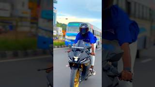 WheelingR15 🚀🔥trending viralvideo smartphone iphone r15 avscollege bikeride [upl. by Yllah]