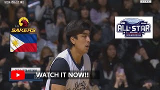 🇵🇭 Justin Gutang저스틴 구탕 2024 KBL AllStar Game Slam Dunk Contest Qualifying Highlights [upl. by Cindelyn]