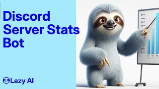 Discord server stats bot [upl. by Htebzile]