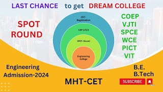 Spot Round I Engineering Admission2024 I How to get good College at Low percentile I COEPPICTVIT [upl. by Burty19]