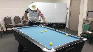 Black Ball Table Trick Shots with Tom Rossman Steve Lillis and Mike Massey [upl. by Belva]