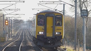 Northern Class 150 arrives at Adwick 91221 [upl. by Edik981]