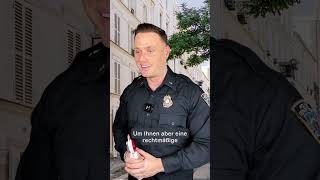 Sind Polizisten ohne Mütze nicht im Dienst 👮​​  WBSLEGAL shorts [upl. by Arber903]