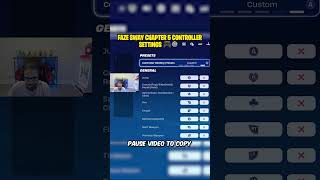 Faze Sways NEWEST Controller Settings 😳 [upl. by Orlov288]