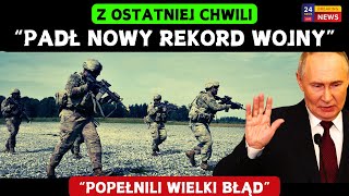 Bolesna porażka Padł nowy rekord na froncie Rosyjska taktyka niszczy wroga WOJNA ROSJAUKRAINA [upl. by Crescen]