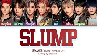 STRAYKIDS quotSlumpquot English Version Lyrics [upl. by Lamori]