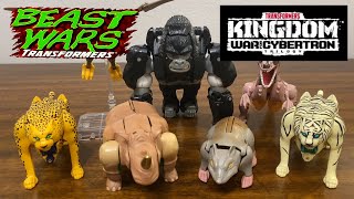 Transformers Beast Wars Showcase  Original Season 1 Maximals [upl. by Nnasor691]