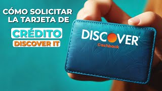 Cómo solicitar la tarjeta de crédito Discover It Cash Back 💳💰 [upl. by Jutta]