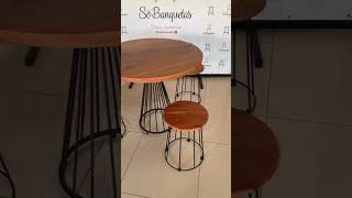 Conjunto de Mesa com Banquetas [upl. by Larisa]