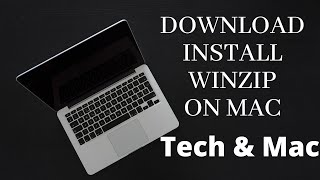 How to Download and install Winzip on Mac OS 2022 [upl. by Iznyl]