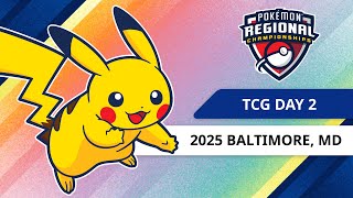 TCG Day 2  2025 Pokémon Baltimore Regional Championships [upl. by Nairrod]