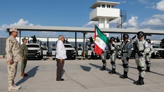 Inauguración de instalaciones de la Guardia Nacional desde Ahumada Chihuahua [upl. by Zipporah]