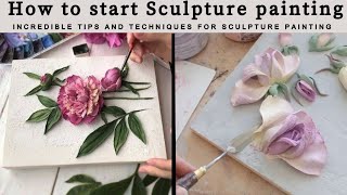 Basic Techniques Of Sculpture Painting How To Start Sculpture PaintingBasics Of Sculpture Painting [upl. by Noyk875]