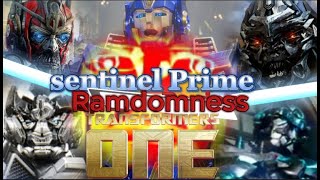 Sentinel Prime TF ONE REANDOMNESS [upl. by Ody806]