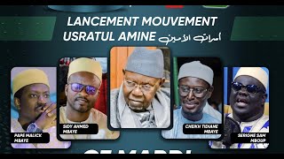 🔴DIRECT PLATEAU SPECIAL LANCEMENT MOUVEMENT USRATUL AMINE [upl. by Adnek]