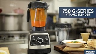 Vitamix 750 Professional GSeries Heritage Blender  Williams Food Equipment [upl. by Anirroc928]