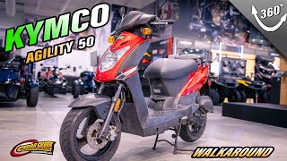 Walkaround  2009 KYMCO Agility 50 [upl. by Ellimak]