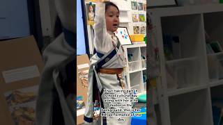 Jampa Choesang  4 yr old Zhari performing Tibetan song at school tibetan chupa tibetandance [upl. by Machos]