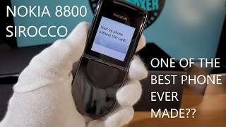 Nokia 8800 Sirocco The Best Phone Ever Made [upl. by Chyou]