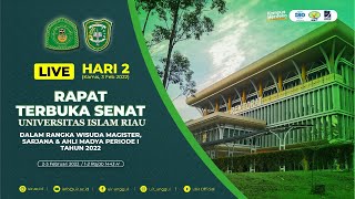 Wisuda Periode I 2022 Hari Kedua [upl. by Naejamron]