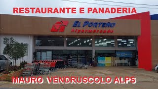 MERCADO EL PORTEÑO DE BERNARDO DE IRIGOYEN E O SEU RESTAURANTE E PANADERIA COM PREÇOS [upl. by Emlen452]