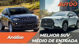 QUAL LEVAR para casa Jeep Compass Sport ou Toyota Corolla Cross XR [upl. by Amaryl]