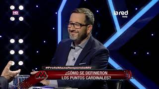 ¿Cómo se definieron los puntos cardinales Profe Maza responde en MV [upl. by Anim]