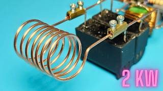 How to Make an induction Heater 2kw induction Heater [upl. by Refitsirhc265]