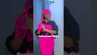 Tuto attache de foulard 😇headwrapstyles viralvideo headscarf foulard tutorial shorts [upl. by Dorn214]