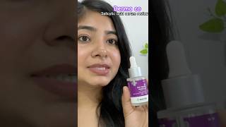 Derma co salicylic acid serum review🌿 skincare serum ytshortsindia review skincareroutine [upl. by Ellenhoj688]